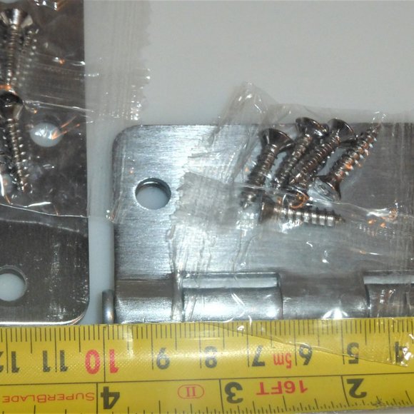 12 HEAVY DUTY 3.5" Stainless Steel HINGES Door Hardware - Picture 7 of 8